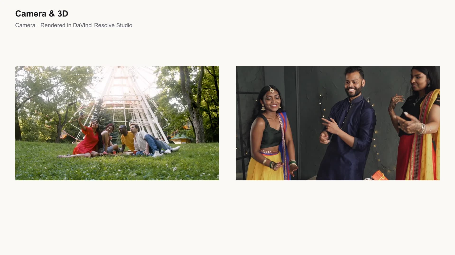 AGNI DCTL Transitions — Camera & 3D gallery