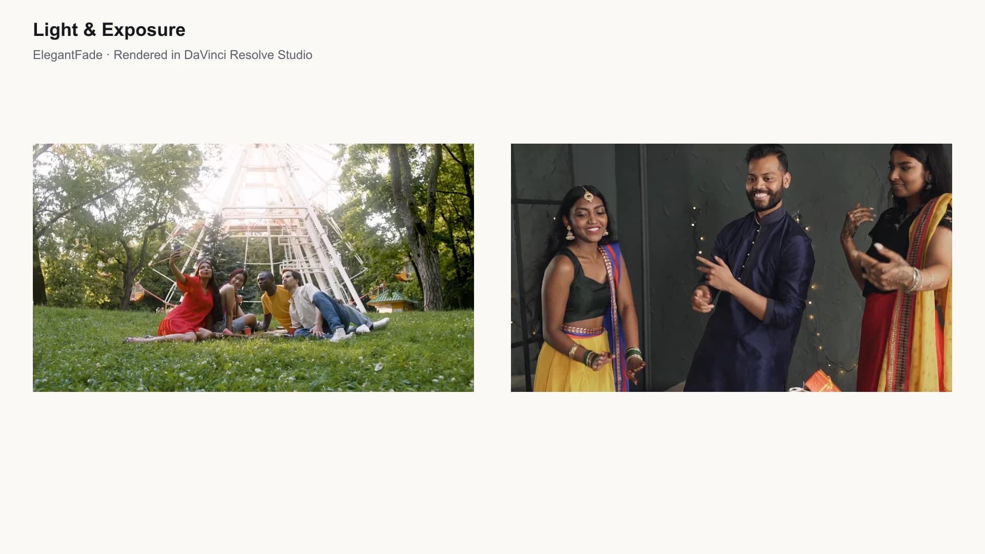 AGNI DCTL Transitions — Light & Exposure gallery