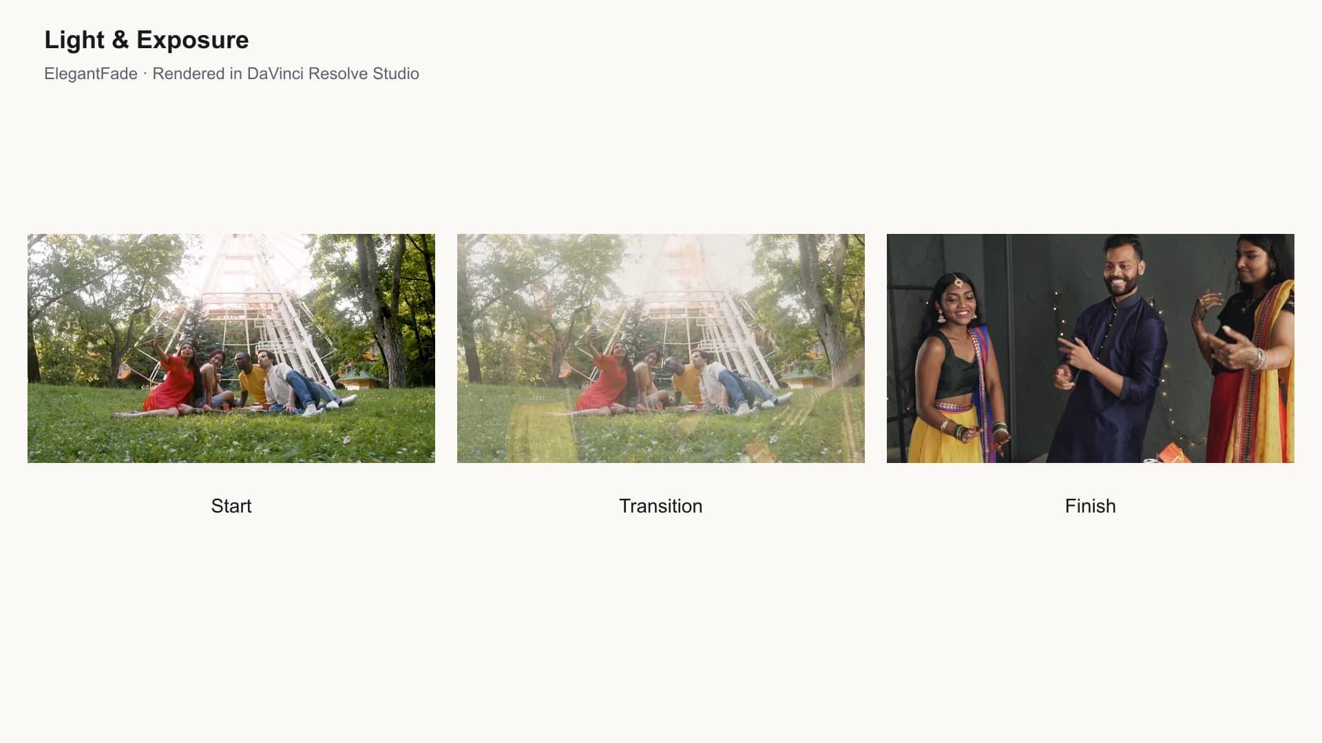 AGNI DCTL Transitions — Light & Exposure gallery