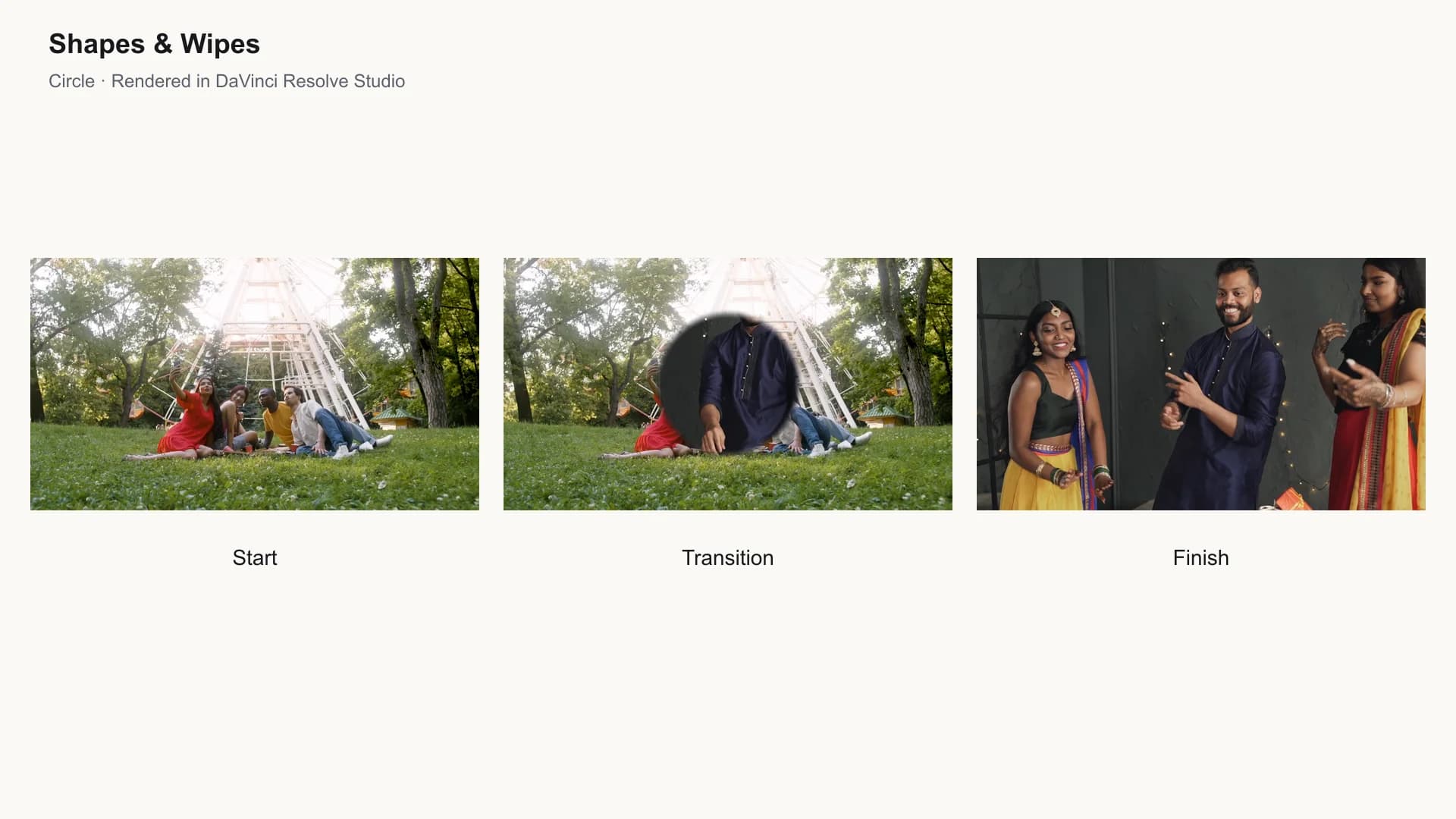 AGNI DCTL Transitions — Shapes & Wipes gallery