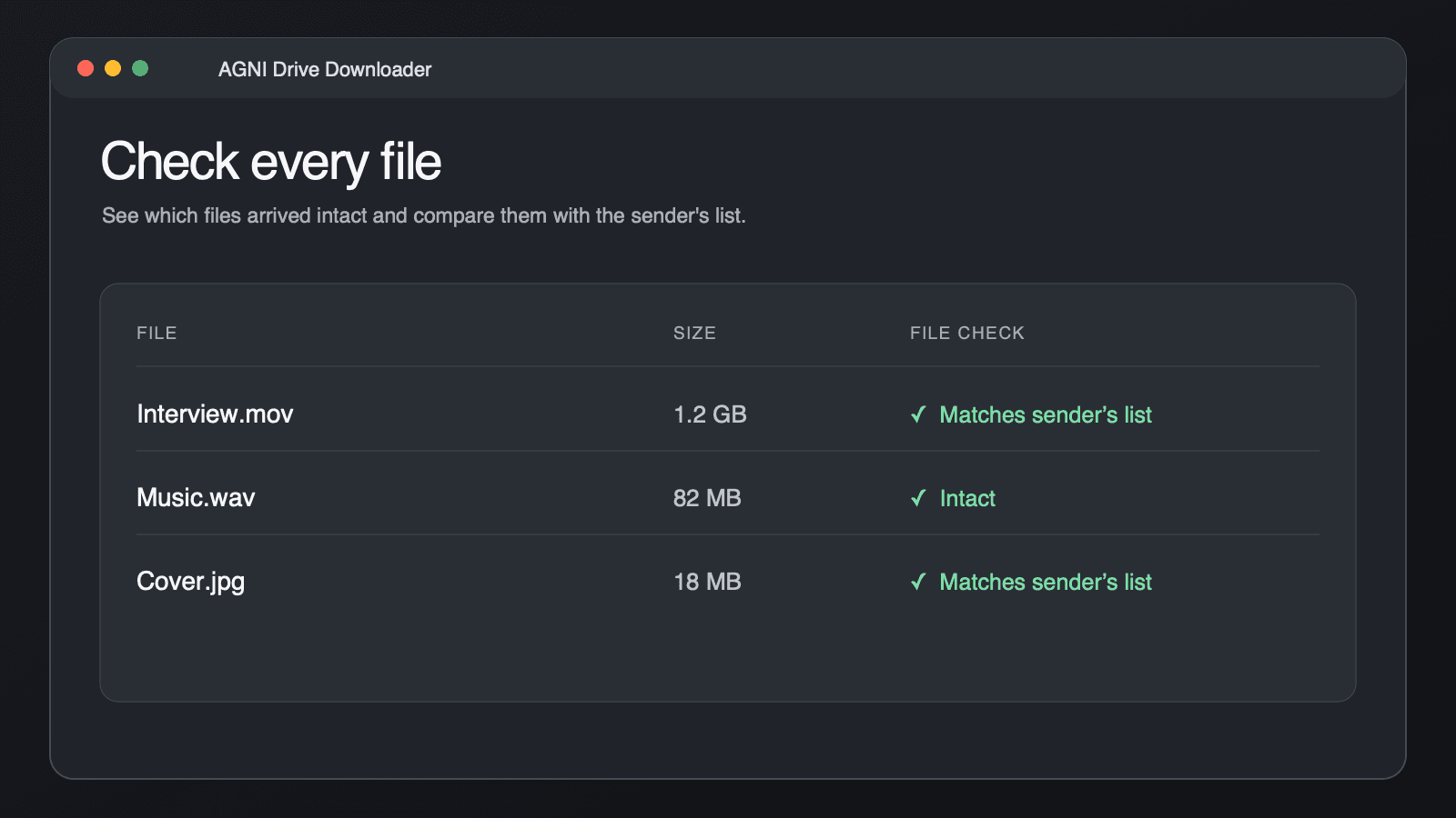 AGNI Drive Downloader gallery