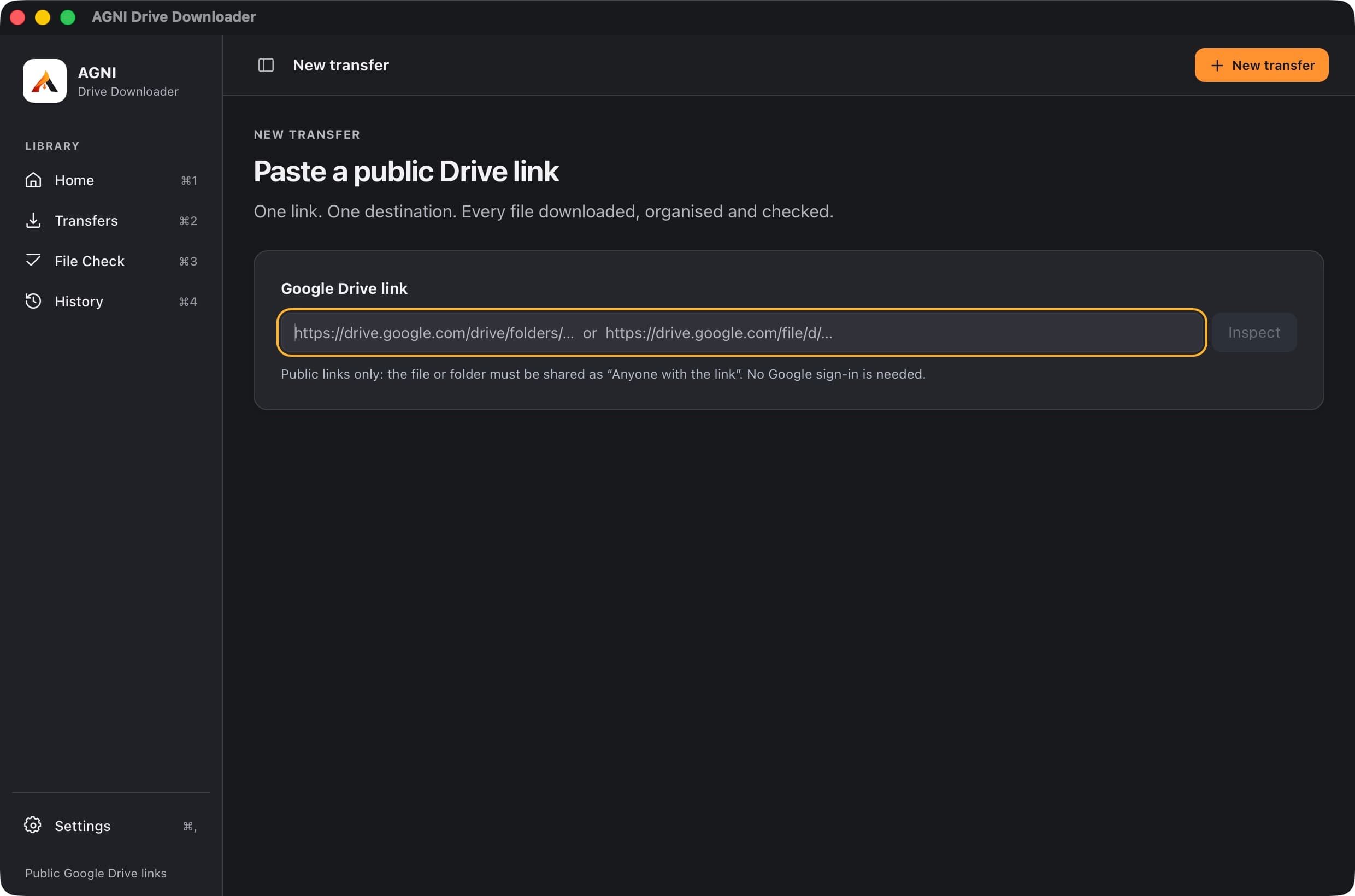 AGNI Drive Downloader gallery