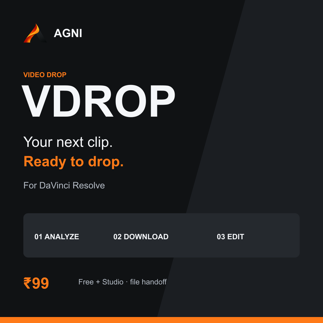 AGNI VDROP gallery